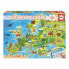 Child's Puzzle Europe Map Educa (150 pcs)
