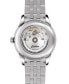 ფოტო #2 პროდუქტის Men's Swiss Automatic DS-1 Big Date Stainless Steel Bracelet Watch 41mm