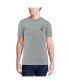 Фото #5 товара Men's Gray Air Force Falcons Team Comfort Colors Campus Scenery T-shirt