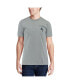 ფოტო #5 პროდუქტის Men's Gray Air Force Falcons Team Comfort Colors Campus Scenery T-shirt