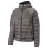 Фото #1 товара Puma Seasons Down Full Zip Jacket Mens Black Casual Athletic Outerwear 52257101
