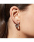 ფოტო #5 პროდუქტის Twisted Hoop Earrings - Paris Silver