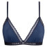 Фото #1 товара TOMMY HILFIGER Tonal Logo Lace Unlined Triangle Bra