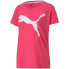 Фото #1 товара Футболка женская PUMA Active Logo Tee Glowing розовая