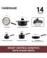 Фото #8 товара Smart Control 14-Pc. Nonstick Cookware Set