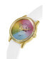 Фото #4 товара Guess Damen Armbanduhr Silicon 40 mm Rainbow GW0589L1