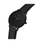 Men's Legacy Black Leather Strap Watch, 42mm