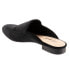 Фото #5 товара Trotters Ginette T2159-048 Womens Black Suede Slip On Mule Sandals Shoes 6