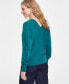 Фото #2 товара Women's V-Neck Sweater, Created for Macy's