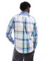 Фото #2 товара GANT seersucker madras check shirt in white