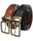 Фото #7 товара Men's Reversible Lace Logo Belt