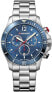 Фото #1 товара Мужские наручные часы с серебряным браслетом Wenger Men's Quartz Watch with Stainless Steel Strap, Silver, 22 (Model: 01.0643.111)