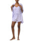 ფოტო #1 პროდუქტის Women's 3-Pc. Robe, Tank Top & Shorts Sleep Set