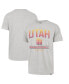 ფოტო #1 პროდუქტის Men's '47 Gray Utah Jazz 2021/22 City Edition Elements Franklin T-shirt