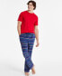 ფოტო #5 პროდუქტის Men's Fleece Pajama Pants, Created for Macy's