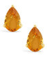 Фото #3 товара Серьги Macy's Citrine Stud