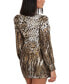 Women's Marion Animal-Print Wrap Mini Dress