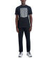 Фото #2 товара Men's Multiplied Kocktail Karl Square Logo Graphic T-Shirt