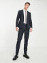 Only & Sons slim fit suit jacket in dark navy