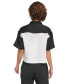 Фото #2 товара Women's Colorblocked Short-Sleeve Shirt