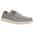 Sanuk Shaka Mesh Slip On Mens Grey Casual Shoes 1119336-020