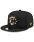 ფოტო #3 პროდუქტის Men's Black Cleveland Guardians 2024 Armed Forces Day 9FIFTY Snapback Hat