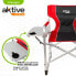 AKTIVE Aluminium With Tray And Iso Bag Director Folding Chair