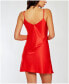 ფოტო #2 პროდუქტის Women's Marina Lux Sleeveless Satin Chemise