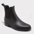 Portland Boot Company Pull-On Black Women S Chelsea Waterproof Rainboo Size 8