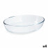 Oven Dish Pyrex Classic Vidrio Transparent Glass Oval 30 x 21 x 7 cm (4 Units)