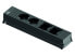 Фото #2 товара Удлинитель BACHMANN 916.0601 - 0.1 m - 2 AC outlet(s) - Plastic - Black - 1 pc(s)