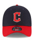 Фото #3 товара Men's Navy and Red Cleveland Guardians Home Team Classic 39THIRTY Flex Hat