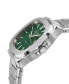 ფოტო #2 პროდუქტის Men's Potente Automatic Silver-Tone Stainless Steel Bracelet Watch 40mm