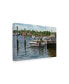 Фото #2 товара Холст с изображением лодок Manasquan Trademark Global Michael Budden - 15" x 20"