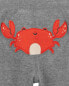 Baby 3-Piece Crab Little Character Set 12M