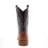 Фото #7 товара Abilene Boots 6750 Mens Brown Leather Slip On Cowboy Western Boots