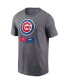 Men's Heather Charcoal Chicago Cubs 2023 MLB World Tour: London Series T-shirt