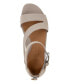 ფოტო #4 პროდუქტის Women's Gwen Platform Wedge Sandals