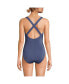 ფოტო #2 პროდუქტის Women's Chlorine Resistant Shine X-Back High Leg Soft Cup Tugless One Piece Swimsuit