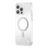 Фото #1 товара Чехол Kingxbar для iPhone 14 Plus MagSafe Go Out Series серебристый.
