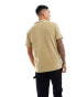 Фото #8 товара Polo Ralph Lauren icon logo pocket spa terry polo in beige