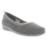 Propet Yen Wedge Ballet Slip On Womens Grey Flats Casual WCX074MGRY 6.5, B, Узкая, 6.5 B - фото #2