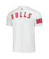 Фото #2 товара Men's and Women's White Chicago Bulls Heritage Crest T-shirt