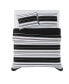 Фото #4 товара Brentwood Stripe 2 Piece Duvet Cover Set, Twin/Twin XL