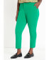 Фото #2 товара Plus Size Tall The Ultimate Stretch Work Pant