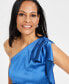 ფოტო #3 პროდუქტის Women's One-Shoulder Ruffled Top, Created for Macy's