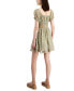 Фото #2 товара Self-Esteem Juniors' Short-Sleeve Peasant Mini Dress