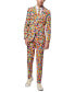 ფოტო #1 პროდუქტის Big Boys 3-Piece Confetteroni Party Suit Set