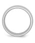 ფოტო #2 პროდუქტის Cobalt Polished Half Round Wedding Band Ring