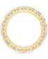 Diamond Oval-Cut Eternity Band (5 ct. t.w.) in 14k Gold (Also in Platinum)